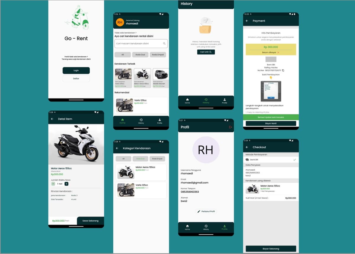 Go Rent — Rental Mobil dan Motor