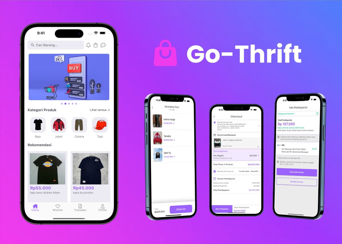 Go-Thrift - Secondhand Marketplace